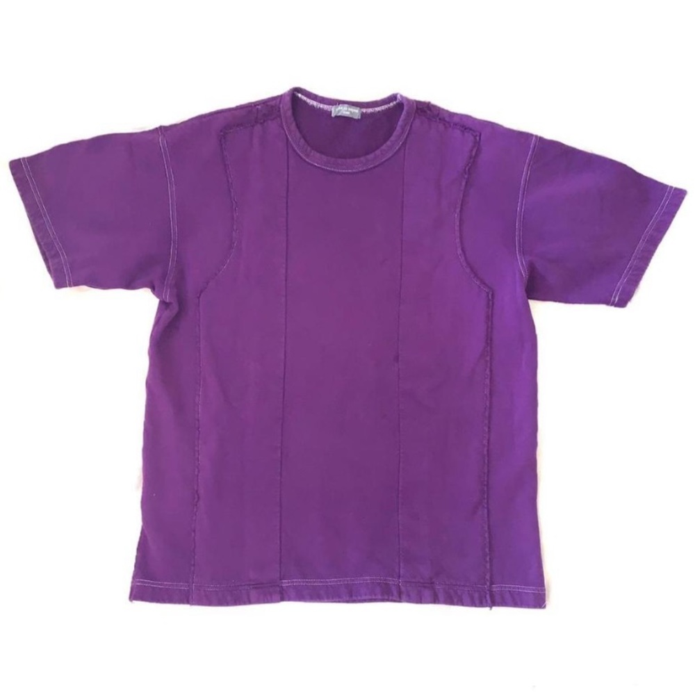 Comme des garcons homme vintage purple knit top